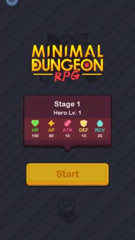 MinimalDungeonRPG скриншот 1