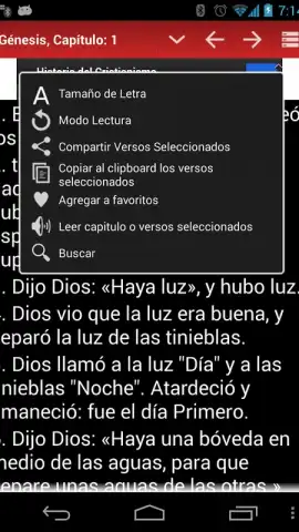 Biblia Latinoamericana Spanish скриншот 3