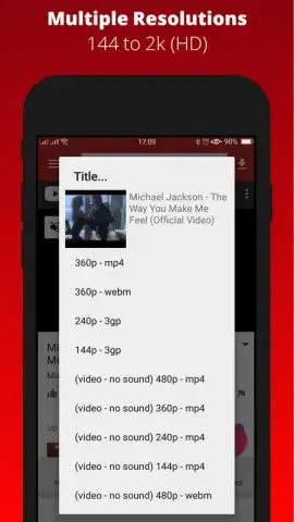 SnobTUBE - Video Audio Downloader скриншот 10