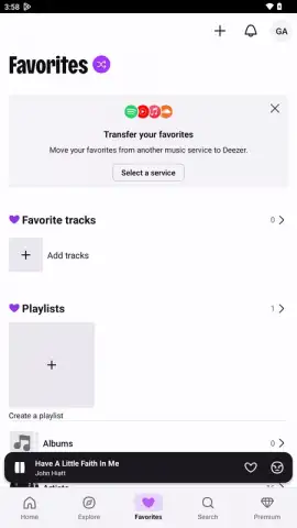 Deezer (Old) скриншот 8