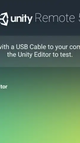 Unity Remote 5 скриншот 1