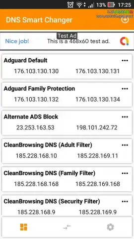 DNS Smart Changer скриншот 1