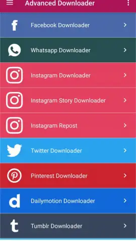 Advanced Downloader скриншот 2