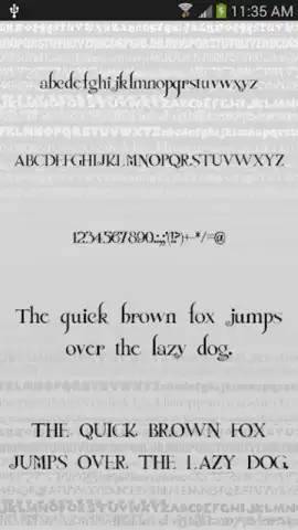 Style Free Font Theme скриншот 3