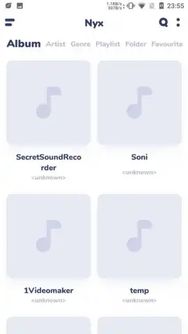 Nyx Music Player скриншот 6