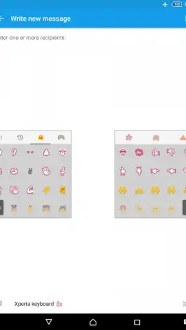 Teclado Xperia скриншот 1
