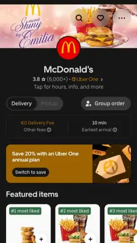Uber Eats скриншот 15