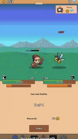 Idle Grindia: Dungeon Quest скриншот 1