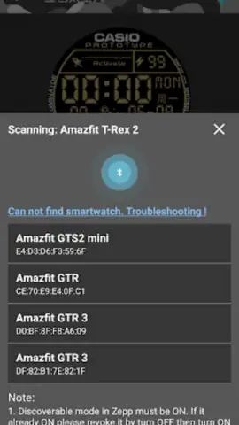 Amazfit T-Rex - Watch Face скриншот 2
