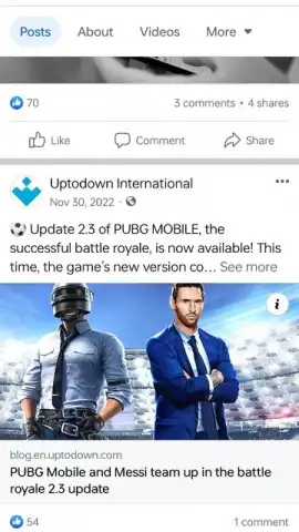Facebook скриншот 9