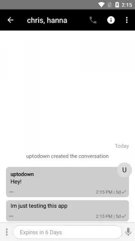 Wickr Me скриншот 8