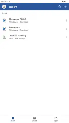 Microsoft Word скриншот 1