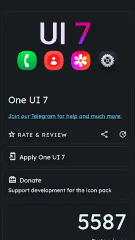UI 7 - icon pack скриншот 3