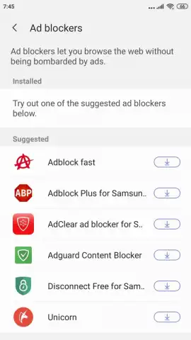 Samsung Internet Browser скриншот 3
