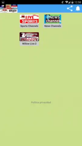 Live Sports TV скриншот 1