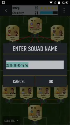 FUT 17 DRAFT скриншот 3