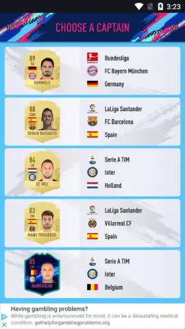 FUT 19 DRAFT by PacyBits скриншот 12