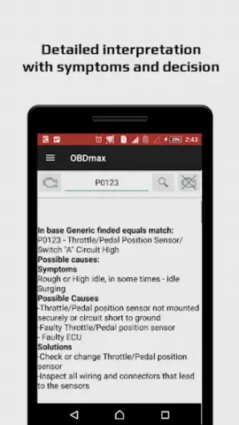 OBDmax скриншот 7