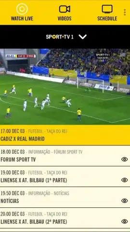 SPORT TV скриншот 2