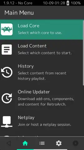 RetroArch скриншот 1