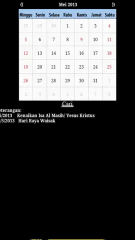 Kalender Nasional скриншот 2