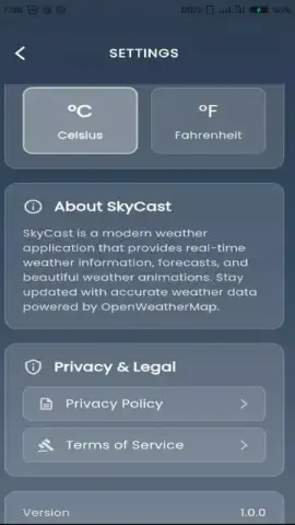 SkyCast скриншот 2