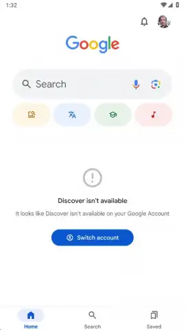 Google App скриншот 1