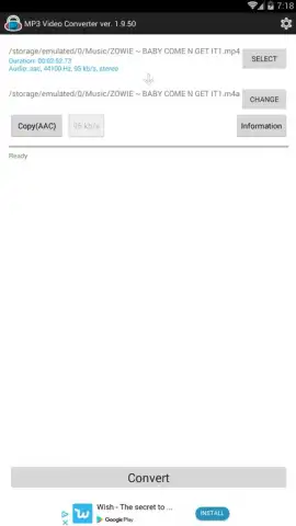 MP3 Video Converter скриншот 1