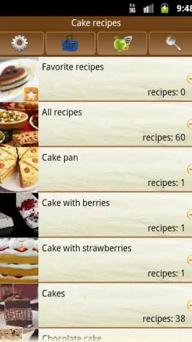 Cake recipes скриншот 4