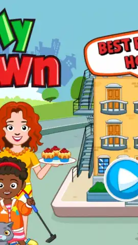 My Town : Best Friends' House скриншот 1