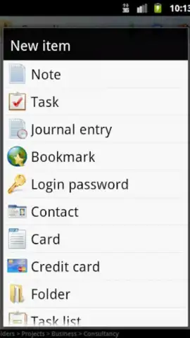 B-Folders Password Manager скриншот 1