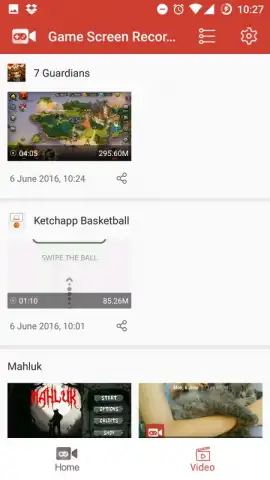 Game Screen Recorder скриншот 1