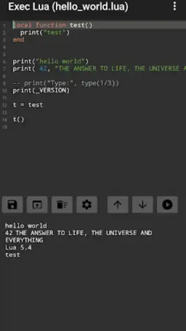 Exec Lua скриншот 3