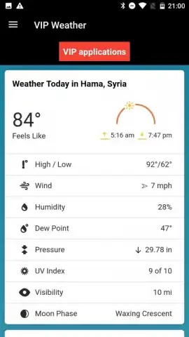 VIP Weather скриншот 8