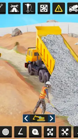 City Road Construction Game 3D скриншот 4