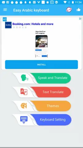 Easy Arabic keyboard and Typin скриншот 6