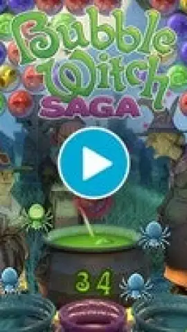 Bubble Witch Saga скриншот 1