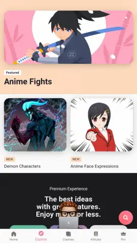 Learn to draw anime скриншот 1