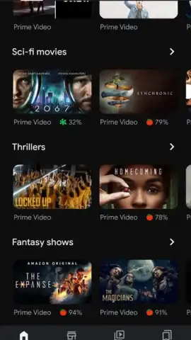 Google TV скриншот 3