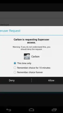 Superuser (for Android 4) скриншот 5