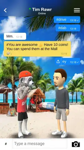 Rawr Messenger скриншот 2