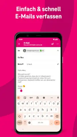 Telekom Mail скриншот 3