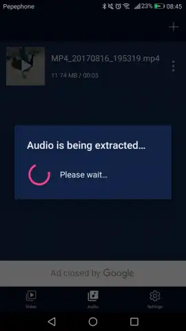 Audio Extractor скриншот 3