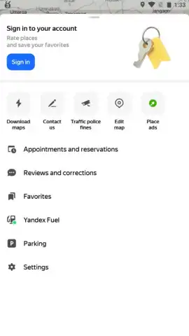 Yandex Navigator скриншот 2