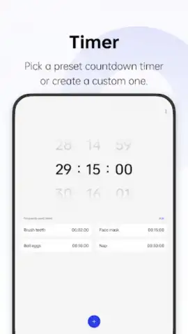 OPPO Clock скриншот 1