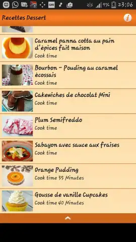 Recettes Dessert скриншот 4