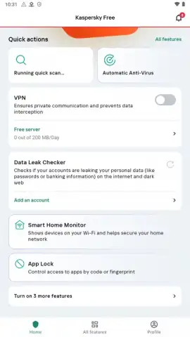Kaspersky Antivirus & VPN скриншот 11