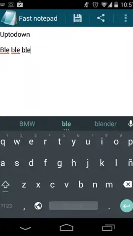 Fast Notepad скриншот 2