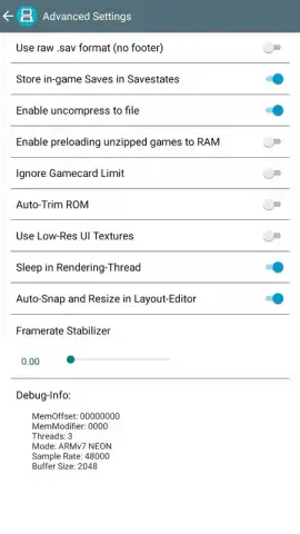 DraStic DS Emulator скриншот 2