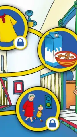A Day with Caillou скриншот 2